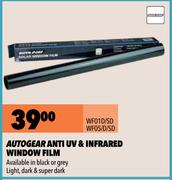Autogear Anti UV & Infrared Window Film WF01D/SD WF05/D/SD