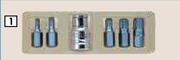 Autogear Multi Spline Bit Sets 6 Piece Fine Bit Set SS06F