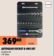 Autogear Socket & HBS Set SS23PC