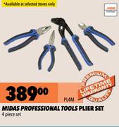 Midas Professional Tools Plier Set PL4M