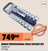 Midas Professional Tools Socket Set SK19M