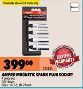 Ampro Magnetic Spark Plug Socket T33383