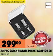 Ampro Quick Release Socket Adaptor Set T41695