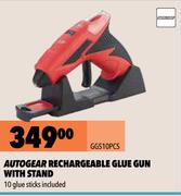 Autogear Rechargeable Glue Gun With Stand GGS10PCS