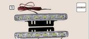 Autogear Slimline Daytime Lights 6 LED L-06LED-150 x 18mm