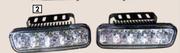 Autogear Slimline Daytime Lights 5 LED L-05LED-145 x 45mm