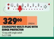 Chargepro Multi Plug With Surge Protector CPE014