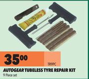 Autogear Tubeless Tyre Repair Kit TR9PC