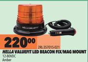 Hella Valuefit LED Beacon Fix/Mag Mount 2RL-357015-021