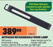 Autogear Rechargeable Work Lamp L-WL14