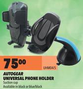 Autogear Universal Phone Holder UHM04/5