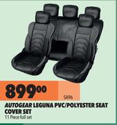 Autogear Leguna PVC/Polyester Seat Cover Set SA96