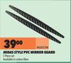 Midas Style PVC Mirror Guard MG02CFM