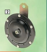 Autogear Single Black Hooters 24V HT705B-24