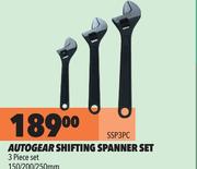 Autogear Shifting Spanner Set SSP3PC