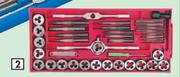 Autogear Tap & Die Sets 40 Piece Set TD40P