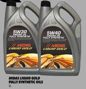 Midas Liquid Gold Fully Synthetic Oils 5W-40 MI5W40-5L