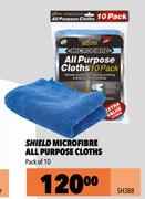 Shield Microfibre All Purpose Cloths SH388
