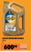 Caltex Havoline Ultra S 5W-40 501274396-5L