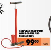 Autogear Hnad Pump With Booster & Needle Valve PU01B