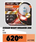Osram Night Breaker 200 H7 55W 64210NB