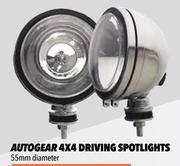 Autogear 4x4 Driving Spotlight 55mm Diameter Black L-615B