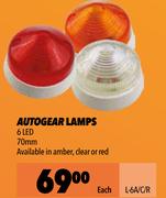 Autogear Lamps L-6A/C/R-Each