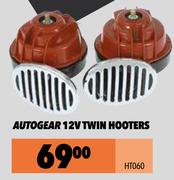 Autogear 12V Twin Hooters HT060