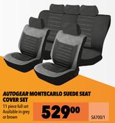 Autogear Monte Carlo Suede Seat Cover Set SA700/1