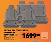 Custom DNA Toyota Hilux Double CAB Seat Cover Set SCCTD