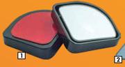 Autogear Edgeless Blind Spot Mirrors Abs/Aluminium BSM03