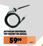 Autogear Universal Top Mount FM Aerial AE01