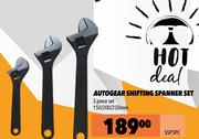 Autogear Shifting Spanner Set SSP3PC