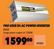 Pro User DC-AC Power Inverter INV800