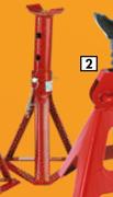 Autogear Jack Stands 3 Ton Ratchet Type JAS3T-Per Pair