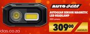 Autogear Sensor Magnetic LED Headlamp LAMSMLED