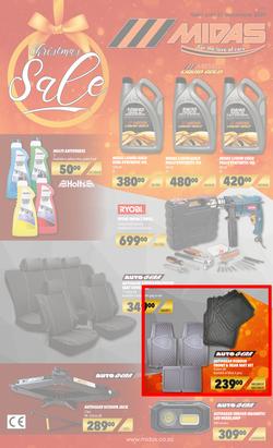 MIDAS : Christmas Sale (12 December - 31 December 2022), page 1