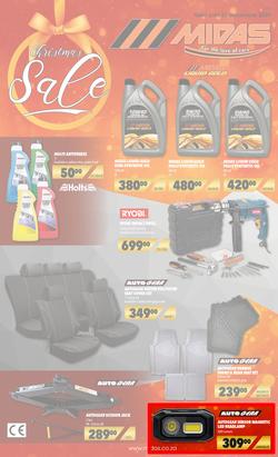 MIDAS : Christmas Sale (12 December - 31 December 2022), page 1