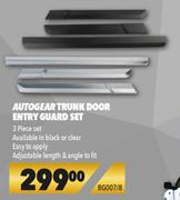 Autogear 3 Piece Trunk Door Entry Guard Set BG007/8