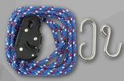 Midas Style Rope Cam Cleat Tie Down & Hoist 3m LH25M