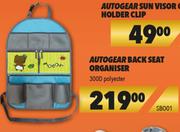 Autogear Back Seat Organiser SB001