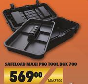 Safeload Maxi Pro Tool Box 700 MAXP700