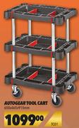 Autogear Tool Cart 650 x 465 x 915mm TC01