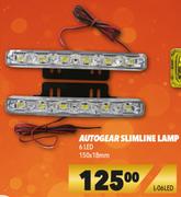Autogear Slimline Lamp 6 LED L-06LED