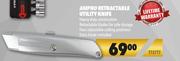 Ampro Retractable Utility Knife T73777