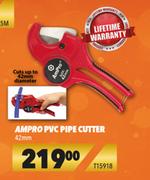 Ampro PVC Pipe Cutter 42mm T15918