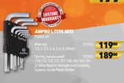 Ampro L-Type Sets 9 Piece Set Allen Key T22926