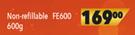Safequip Fire Extinguishers Non Refillable FE600-600g