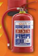 Safequip Fire Extinguishers With Long Hose & J Bracket FE06-4.5Kg
