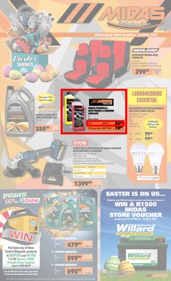 Midas : Easter Savings (20 March - 16 April 2023), page 1